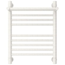 Полотенцесушитель водяной 500х400 античное белое золото Сунержа Богема с полкой+ 10-0223-5040