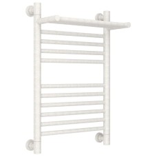 Полотенцесушитель водяной 600х400 античное белое золото Сунержа Богема с полкой+ 10-0223-6040