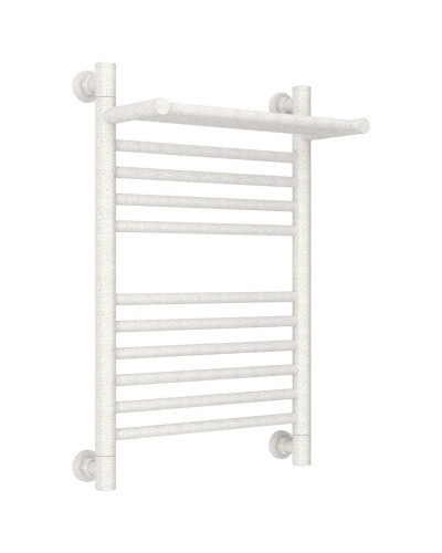 Полотенцесушитель водяной 600х400 античное белое золото Сунержа Богема с полкой+ 10-0223-6040