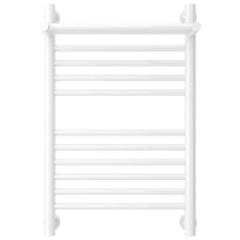 Полотенцесушитель водяной 600х400 белый глянец Сунержа Богема с полкой+ 12-0223-6040