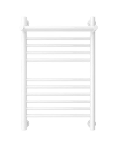 Полотенцесушитель водяной 600х400 белый глянец Сунержа Богема с полкой+ 12-0223-6040