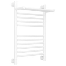 Полотенцесушитель водяной 600х400 белый матовый Сунержа Богема с полкой+ 30-0223-6040