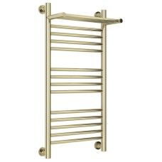 Полотенцесушитель водяной 800х400 шампань Сунержа Богема с полкой+ 020-0223-8040