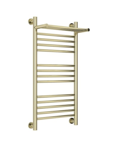 Полотенцесушитель водяной 800х400 шампань Сунержа Богема с полкой+ 020-0223-8040