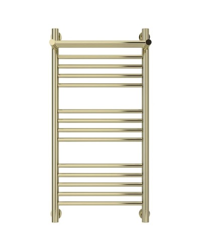 Полотенцесушитель водяной 800х400 шампань Сунержа Богема с полкой+ 020-0223-8040