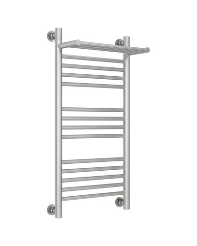 Полотенцесушитель водяной 800х400 сатин Сунержа Богема с полкой+ 071-0223-8040