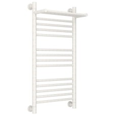 Полотенцесушитель водяной 800х400 античное белое золото Сунержа Богема с полкой+ 10-0223-8040