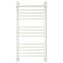 Полотенцесушитель водяной 800х400 античное белое золото Сунержа Богема с полкой+ 10-0223-8040