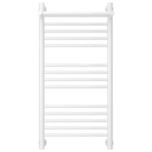 Полотенцесушитель водяной 800х400 белый глянец Сунержа Богема с полкой+ 12-0223-8040