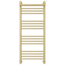 Полотенцесушитель водяной 1000х400 шампань матовая Сунержа Богема с полкой+ 022-0223-1040