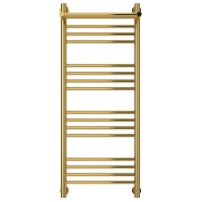 Полотенцесушитель водяной 1000х400 золотой Сунержа Богема с полкой+ 03-0223-1040