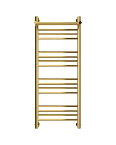 Полотенцесушитель водяной 1000х400 золотой Сунержа Богема с полкой+ 03-0223-1040