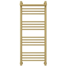 Полотенцесушитель водяной 1000х400 золотой матовый Сунержа Богема с полкой+ 032-0223-1040