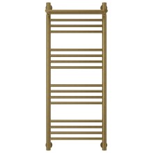 Полотенцесушитель водяной 1000х400 состаренная бронза Сунержа Богема с полкой+ 05-0223-1040