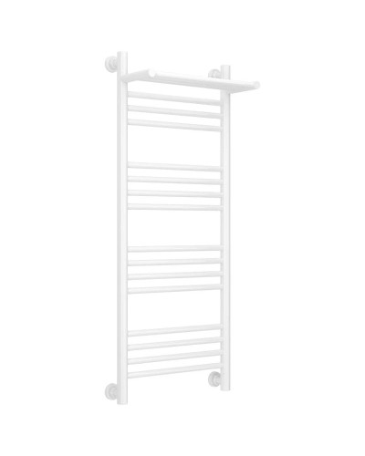 Полотенцесушитель водяной 1000х400 белый глянец Сунержа Богема с полкой+ 12-0223-1040