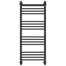 Полотенцесушитель водяной 1000х400 темный титан муар Сунержа Богема с полкой+ 15-0223-1040