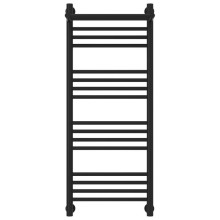 Полотенцесушитель водяной 1000х400 черный матовый Сунержа Богема с полкой+ 31-0223-1040