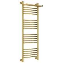 Полотенцесушитель водяной 1200х400 золотой Сунержа Богема с полкой+ 03-0223-1240