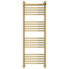 Полотенцесушитель водяной 1200х400 золотой Сунержа Богема с полкой+ 03-0223-1240