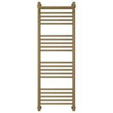 Полотенцесушитель водяной 1200х400 состаренная бронза Сунержа Богема с полкой+ 05-0223-1240