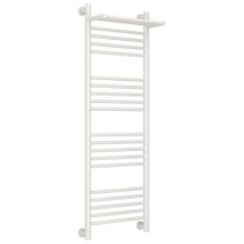 Полотенцесушитель водяной 1200х400 античное белое золото Сунержа Богема с полкой+ 10-0223-1240