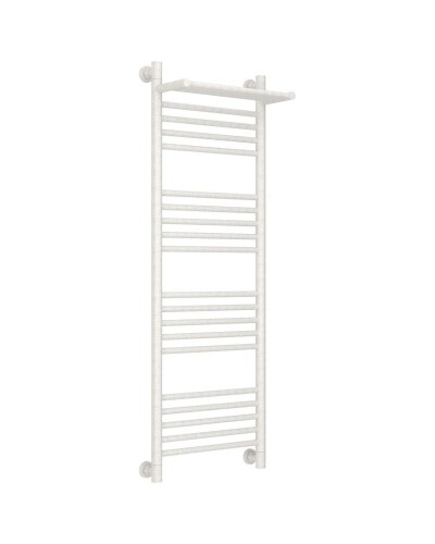 Полотенцесушитель водяной 1200х400 античное белое золото Сунержа Богема с полкой+ 10-0223-1240