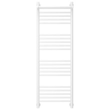 Полотенцесушитель водяной 1200х400 белый глянец Сунержа Богема с полкой+ 12-0223-1240