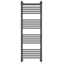 Полотенцесушитель водяной 1200х400 темный титан муар Сунержа Богема с полкой+ 15-0223-1240