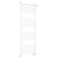 Полотенцесушитель водяной 1200х400 белый матовый Сунержа Богема с полкой+ 30-0223-1240