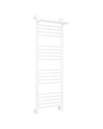 Полотенцесушитель водяной 1200х400 белый матовый Сунержа Богема с полкой+ 30-0223-1240