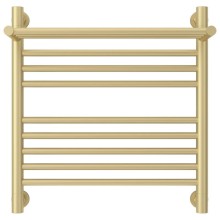 Полотенцесушитель водяной 500х500 шампань матовая Сунержа Богема с полкой+ 022-0223-5050