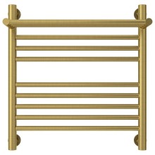 Полотенцесушитель водяной 500х500 состаренная латунь Сунержа Богема с полкой+ 051-0223-5050