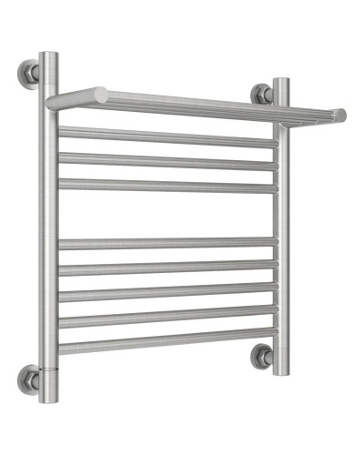 Полотенцесушитель водяной 500х500 сатин Сунержа Богема с полкой+ 071-0223-5050