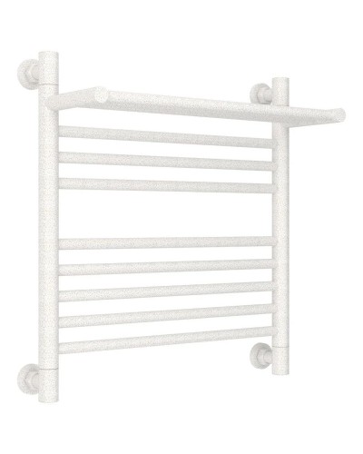 Полотенцесушитель водяной 500х500 античное белое золото Сунержа Богема с полкой+ 10-0223-5050