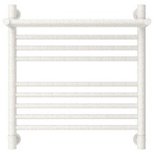 Полотенцесушитель водяной 500х500 античное белое золото Сунержа Богема с полкой+ 10-0223-5050