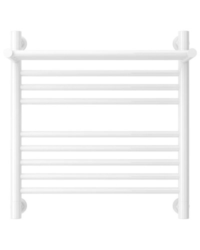 Полотенцесушитель водяной 500х500 белый глянец Сунержа Богема с полкой+ 12-0223-5050