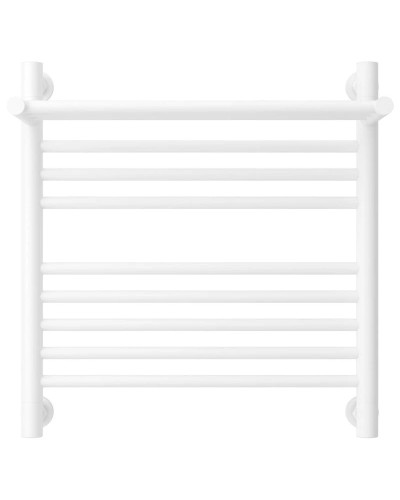 Полотенцесушитель водяной 500х500 белый матовый Сунержа Богема с полкой+ 30-0223-5050