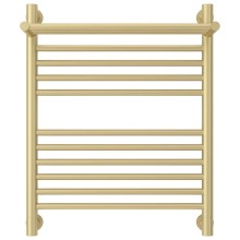 Полотенцесушитель водяной 600х500 шампань матовая Сунержа Богема с полкой+ 022-0223-6050