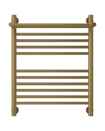 Полотенцесушитель водяной 600х500 состаренная бронза Сунержа Богема с полкой+ 05-0223-6050