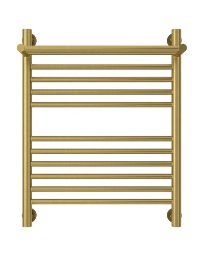 Полотенцесушитель водяной 600х500 состаренная латунь Сунержа Богема с полкой+ 051-0223-6050