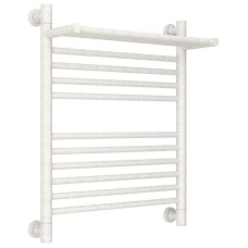 Полотенцесушитель водяной 600х500 античное белое золото Сунержа Богема с полкой+ 10-0223-6050