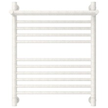 Полотенцесушитель водяной 600х500 античное белое золото Сунержа Богема с полкой+ 10-0223-6050