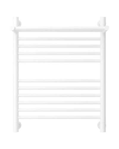 Полотенцесушитель водяной 600х500 белый матовый Сунержа Богема с полкой+ 30-0223-6050