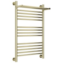 Полотенцесушитель водяной 800х500 шампань Сунержа Богема с полкой+ 020-0223-8050