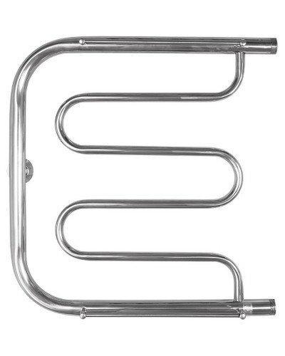 Водяной полотенцесушитель Energy Vega 600x600 EWTR0VEGA0606000000 с полкой Хром