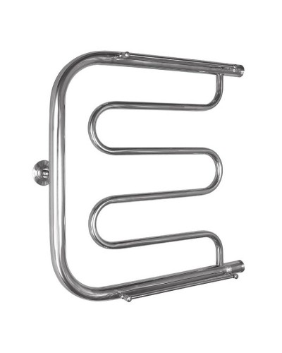 Водяной полотенцесушитель Energy Vega 600x600 EWTR0VEGA0606000000 с полкой Хром