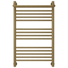 Полотенцесушитель водяной 800х500 состаренная бронза Сунержа Богема с полкой+ 05-0223-8050