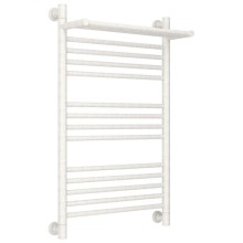 Полотенцесушитель водяной 800х500 античное белое золото Сунержа Богема с полкой+ 10-0223-8050