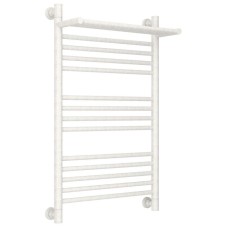 Полотенцесушитель водяной 800х500 античное белое золото Сунержа Богема с полкой+ 10-0223-8050