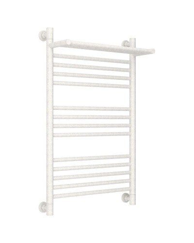 Полотенцесушитель водяной 800х500 античное белое золото Сунержа Богема с полкой+ 10-0223-8050